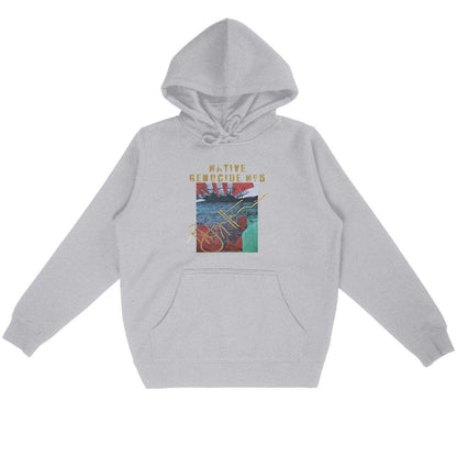 Native Genocide #5 Premium Lightweight Straight Cut Unisex Hoodie | Tree of Life Art - Tree of Life Art