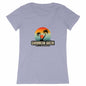 Caribbean Queen Premium Woman's T-Shirt - 100% Organic Cotton | Tree of Life Art - Tree of Life Art