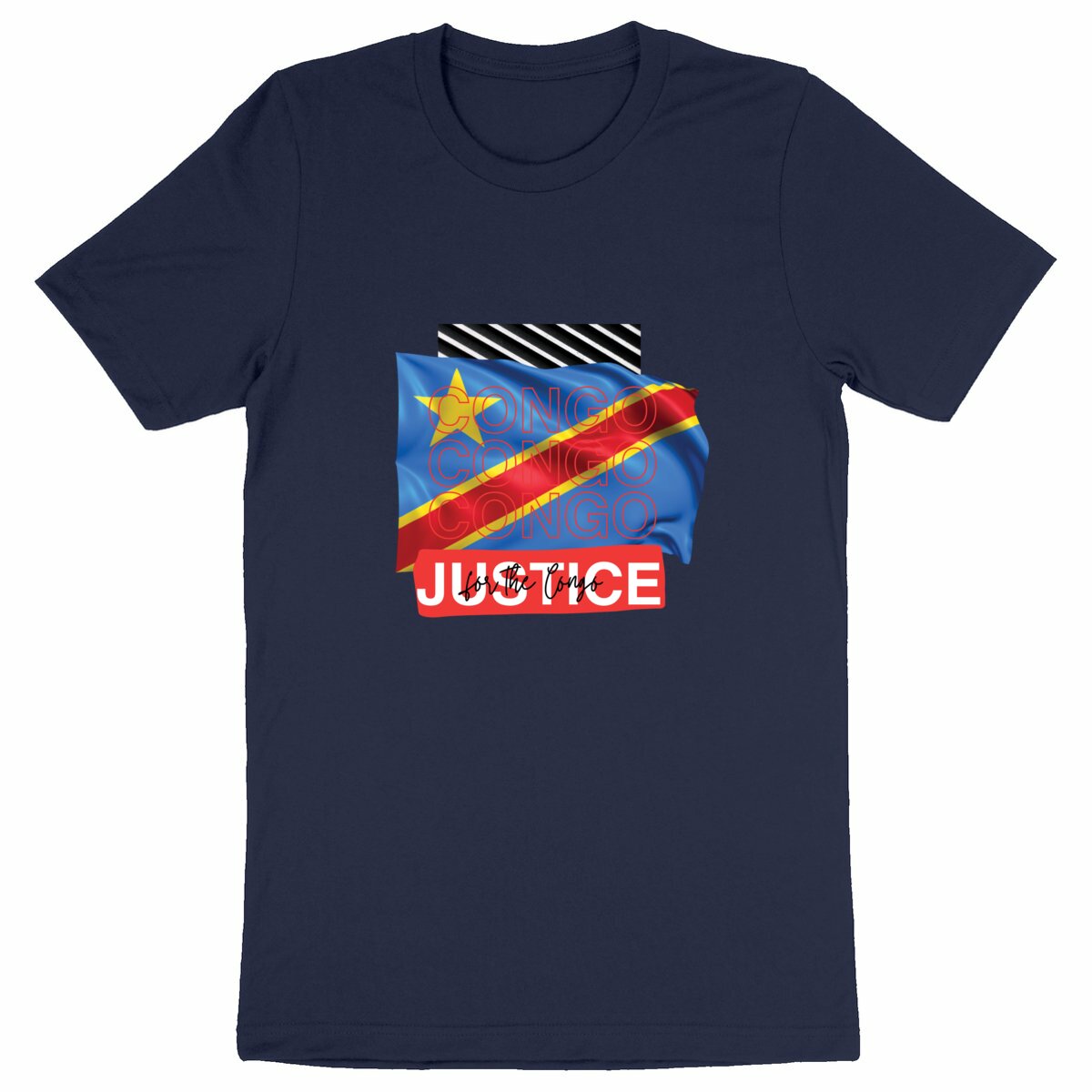 Ceasefire in the DRCongo Premium Unisex Heavyweight Tshirt, 100% Organic Cotton - Tree of Life Art