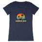 Caribbean Queen Premium Woman's T-Shirt - 100% Organic Cotton | Tree of Life Art - Tree of Life Art