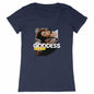 Goddess Rises Premium Plus Woman's T-shirt - 100% Organic Cotton | Tree of Life Art - Tree of Life Art