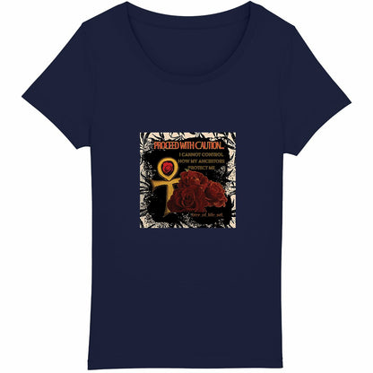 Ancestors Protection Woman's Premium T-Shirt - 100% Organic Cotton | Tree of Life Art - Tree of Life Art