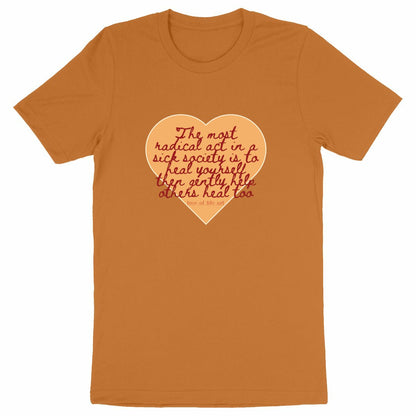 Radical Unisex Heavyweight Premium T-shirt - 100% Organic Cotton | Tree of Life Art - Tree of Life Art