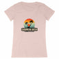 Caribbean Queen Premium Woman's T-Shirt - 100% Organic Cotton | Tree of Life Art - Tree of Life Art