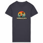 Caribbean Queen T-Shirt Dress - Premium 100% Organic Cotton | Tree of Life Art - Tree of Life Art
