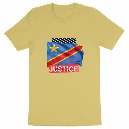 Ceasefire in the DRCongo Premium Unisex Heavyweight Tshirt, 100% Organic Cotton - Tree of Life Art