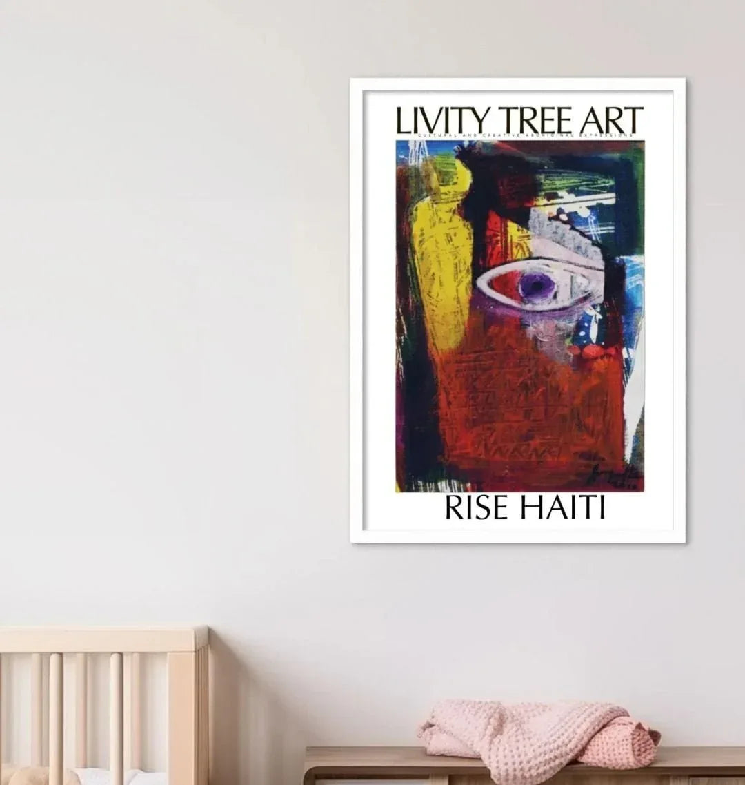 Rise Haiti Portrait Art Print - Livity Tree Art