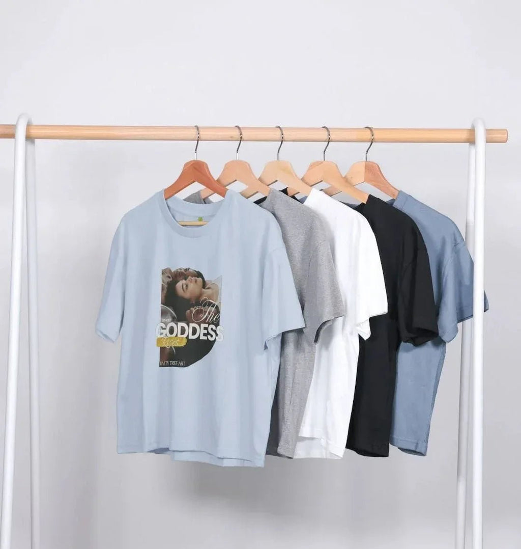 Goddess Rises Women's Boxy Tee - Livity Tree Art