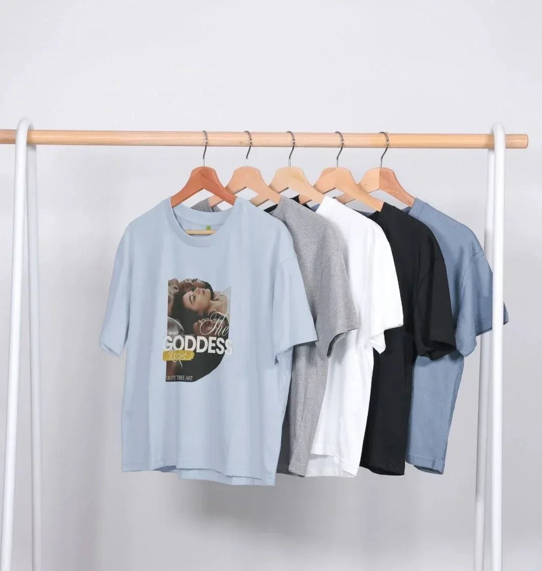 Goddess Rises Women's Boxy Tee - Livity Tree Art