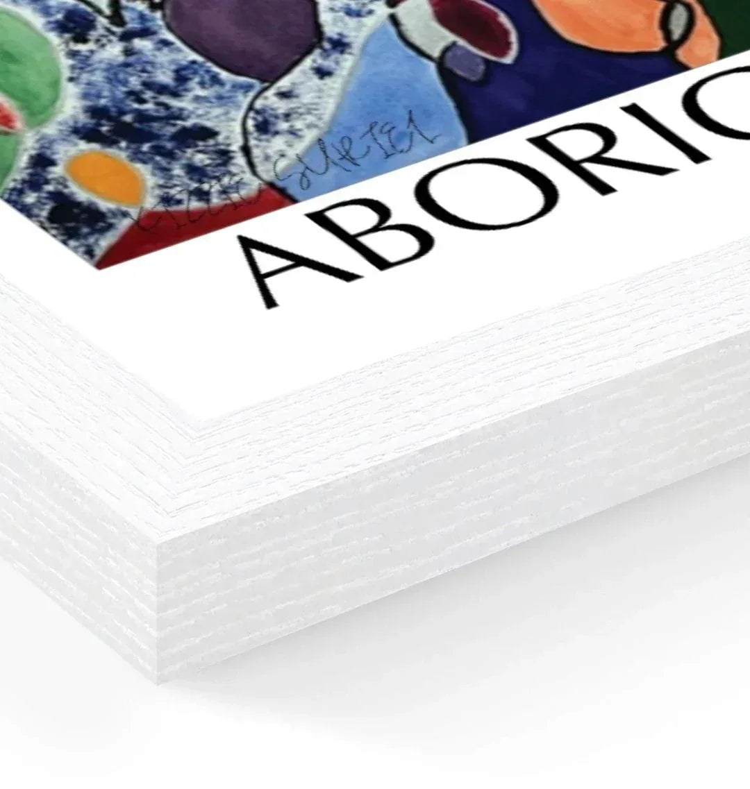 Aboriginal Spirals Landscape Art Print - Livity Tree Art