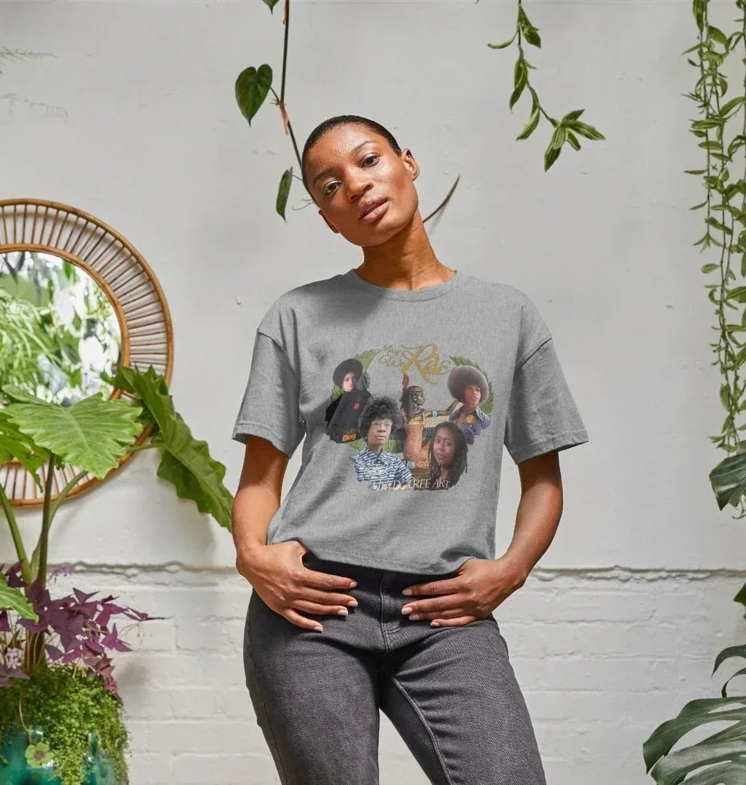 May We Rise Women's Boxy Tee - Livity Tree Art