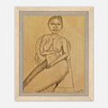 Kalinago Mother Framed Canvas - Livity Tree Art