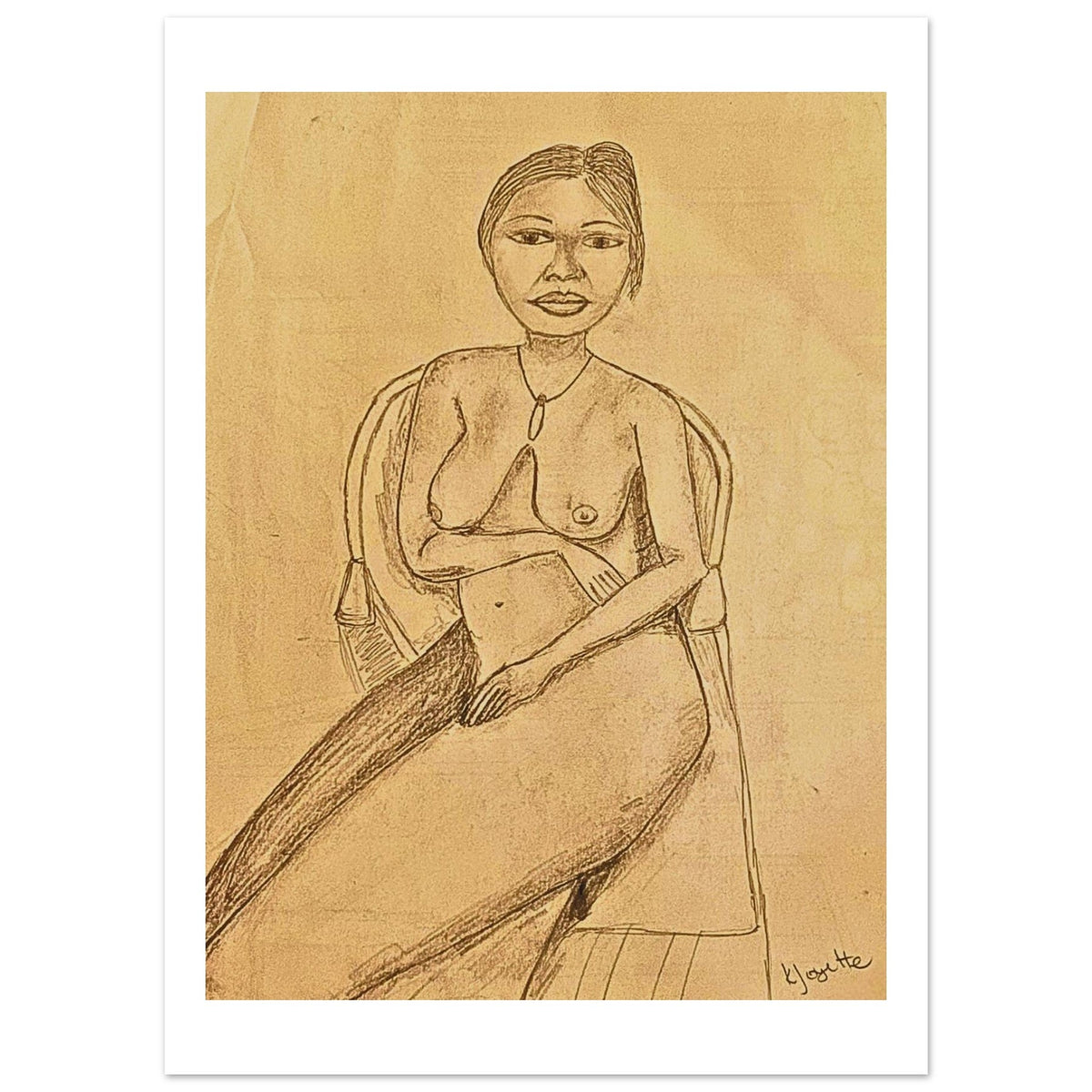 Kalinagos Mother Classic Semi-Glossy Paper Poster - Livity Tree Art