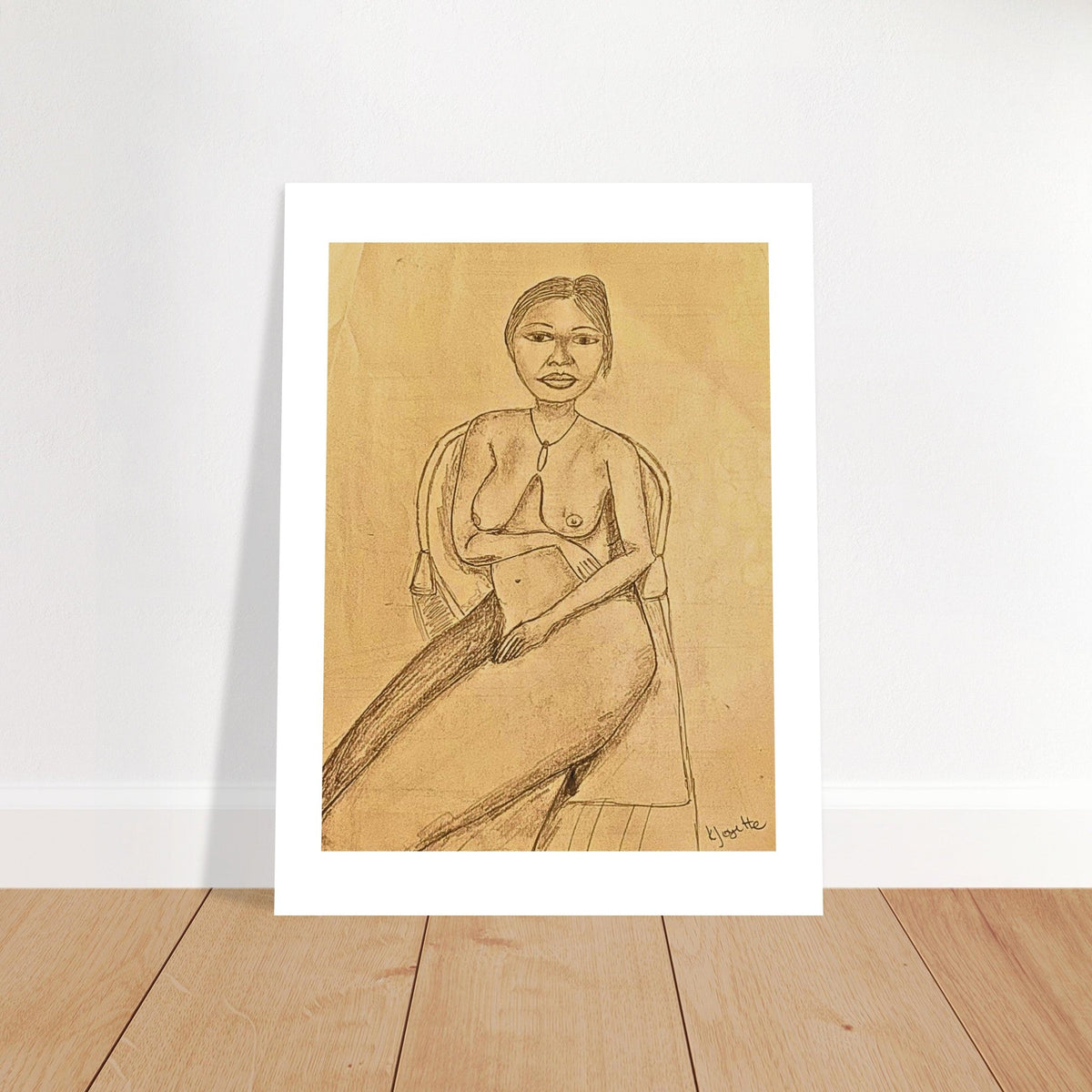 Kalinagos Mother Classic Semi-Glossy Paper Poster - Livity Tree Art