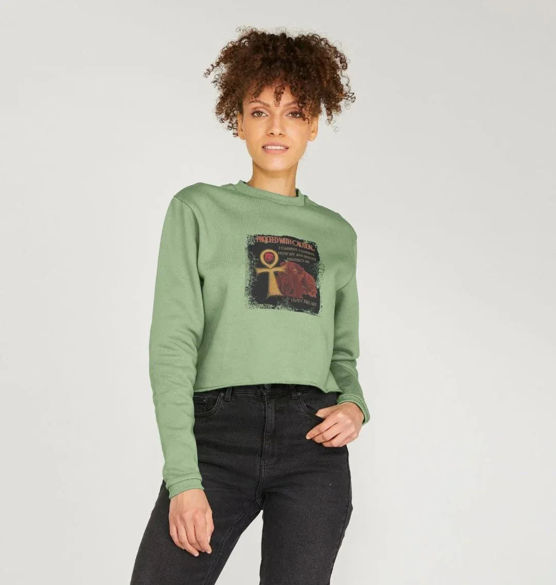 Ancestors Protection Women's Boxy Jumper - Livity Tree Art