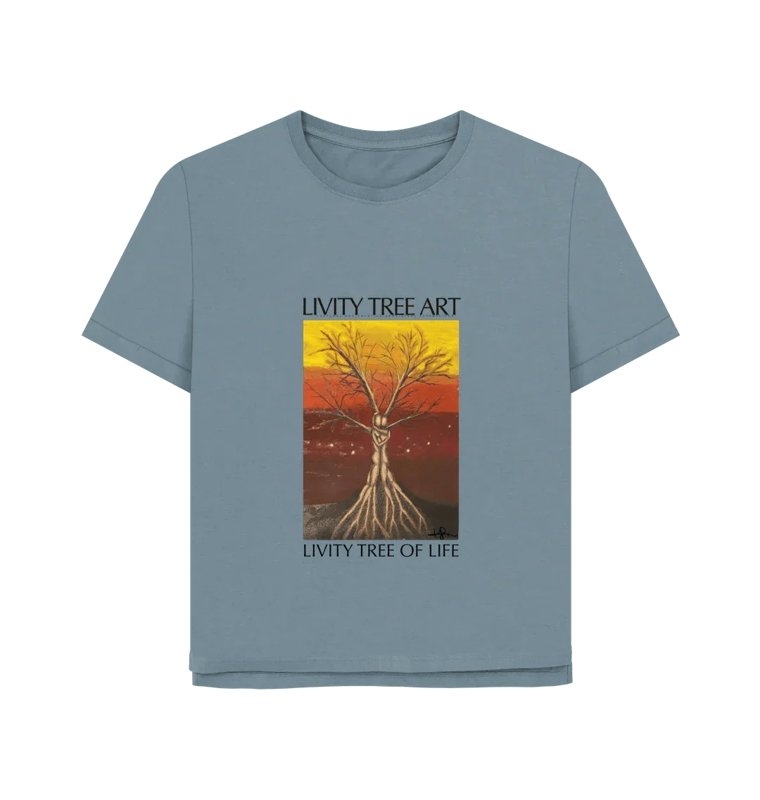Livity Tree of Life Woman's Tee - Livity Tree Art