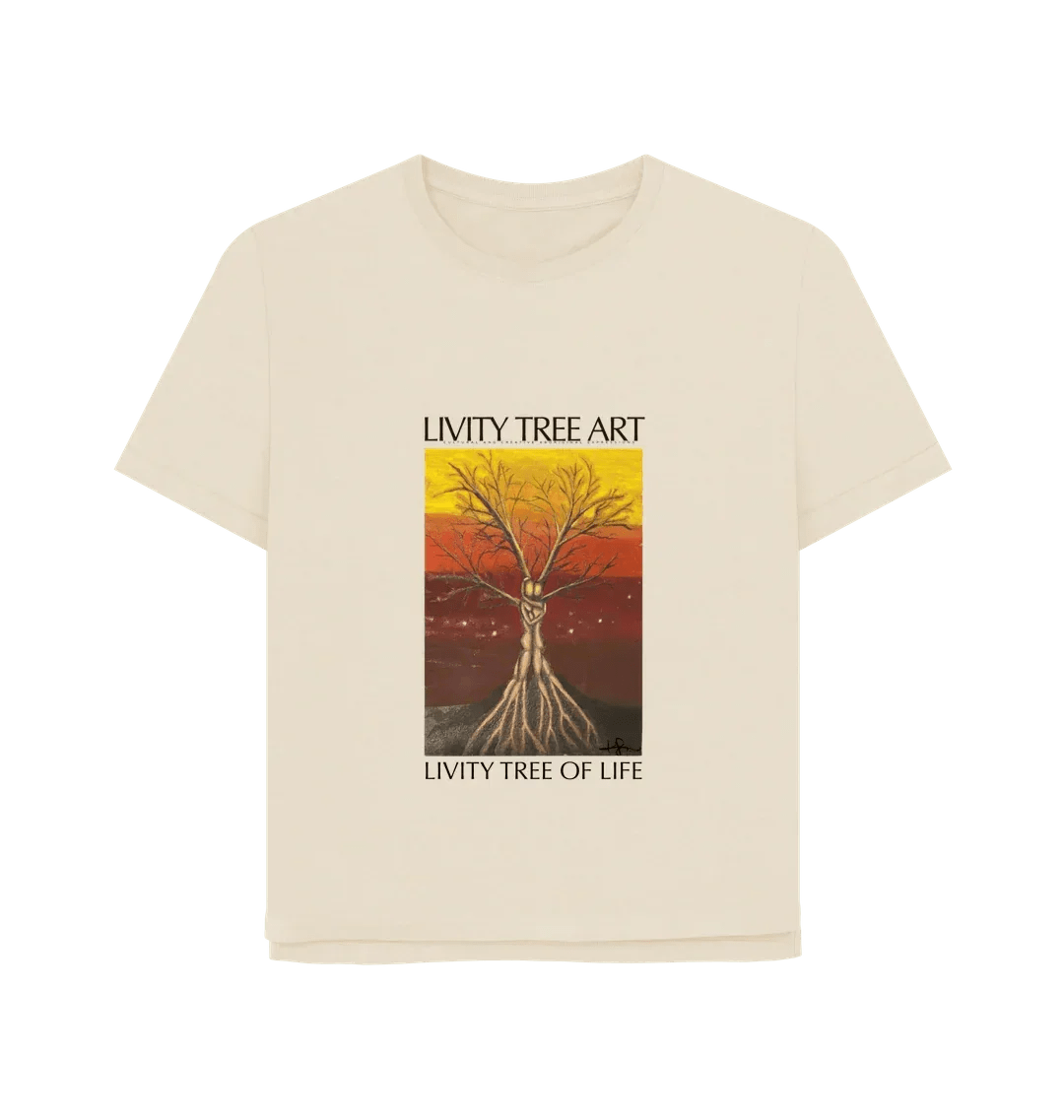 Livity Tree of Life Woman's Tee - Livity Tree Art