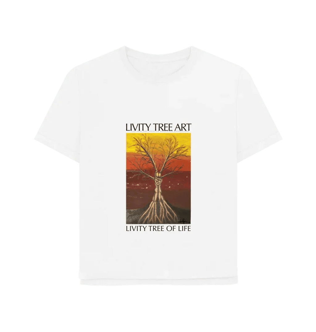 Livity Tree of Life Woman's Tee - Livity Tree Art