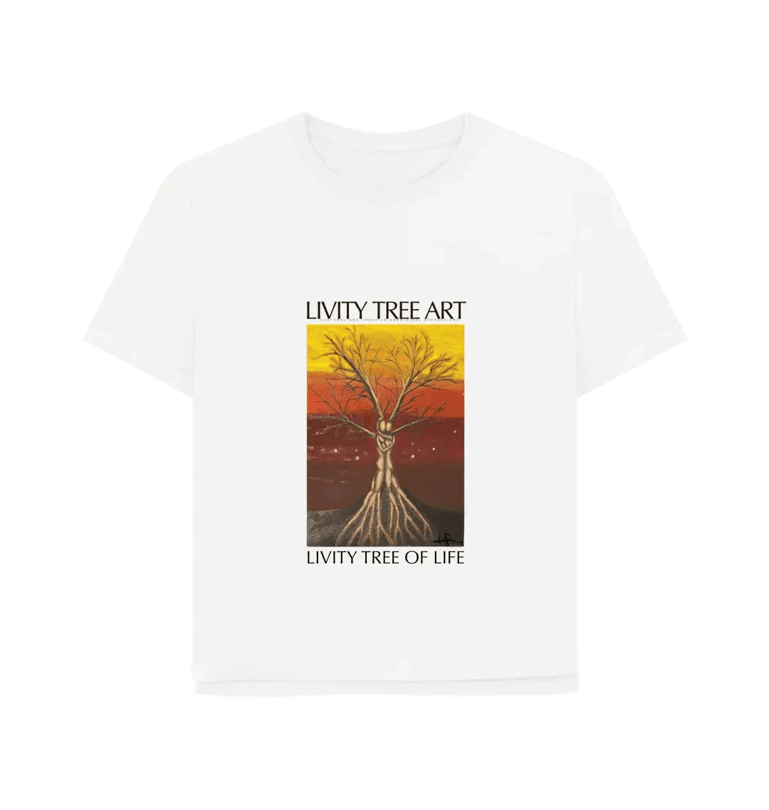 Livity Tree of Life Woman's Tee - Livity Tree Art