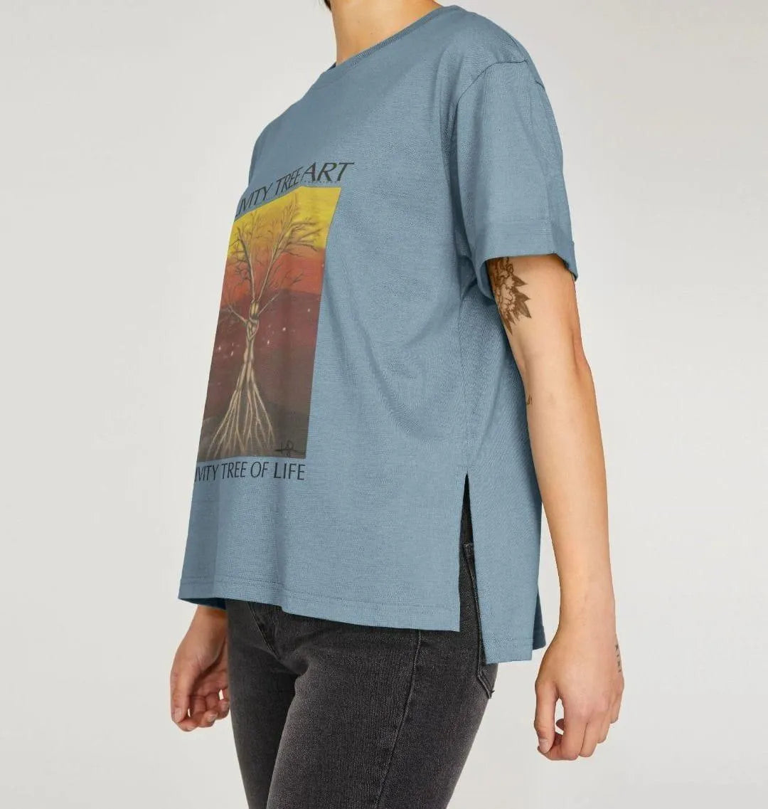 Livity Tree of Life Woman's Tee - Livity Tree Art