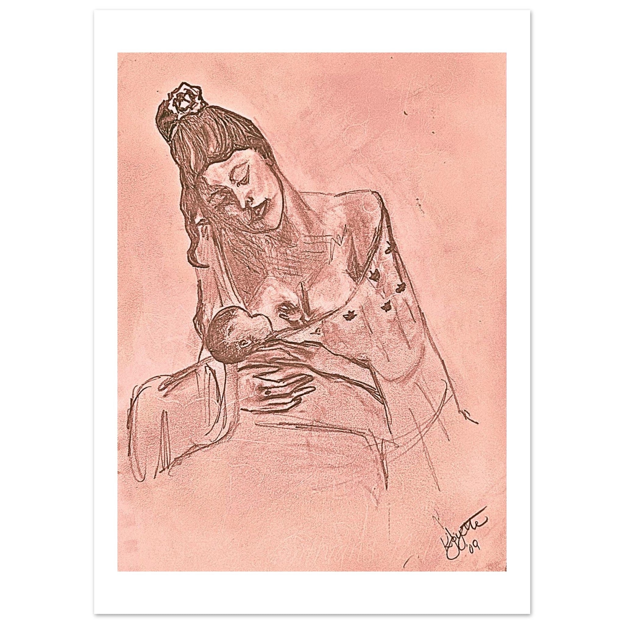 Maternity: A Reclamation | Classic Semi-Glossy Paper Poster - Livity Tree Art