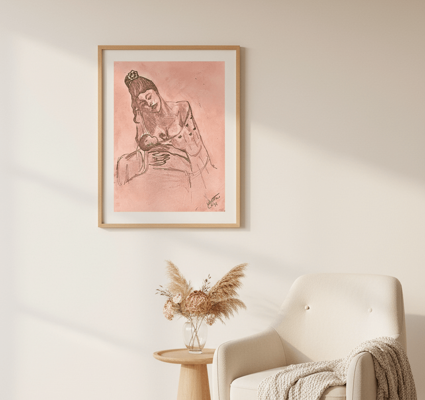 Maternity: A Reclamation | Classic Semi-Glossy Paper Poster - Livity Tree Art