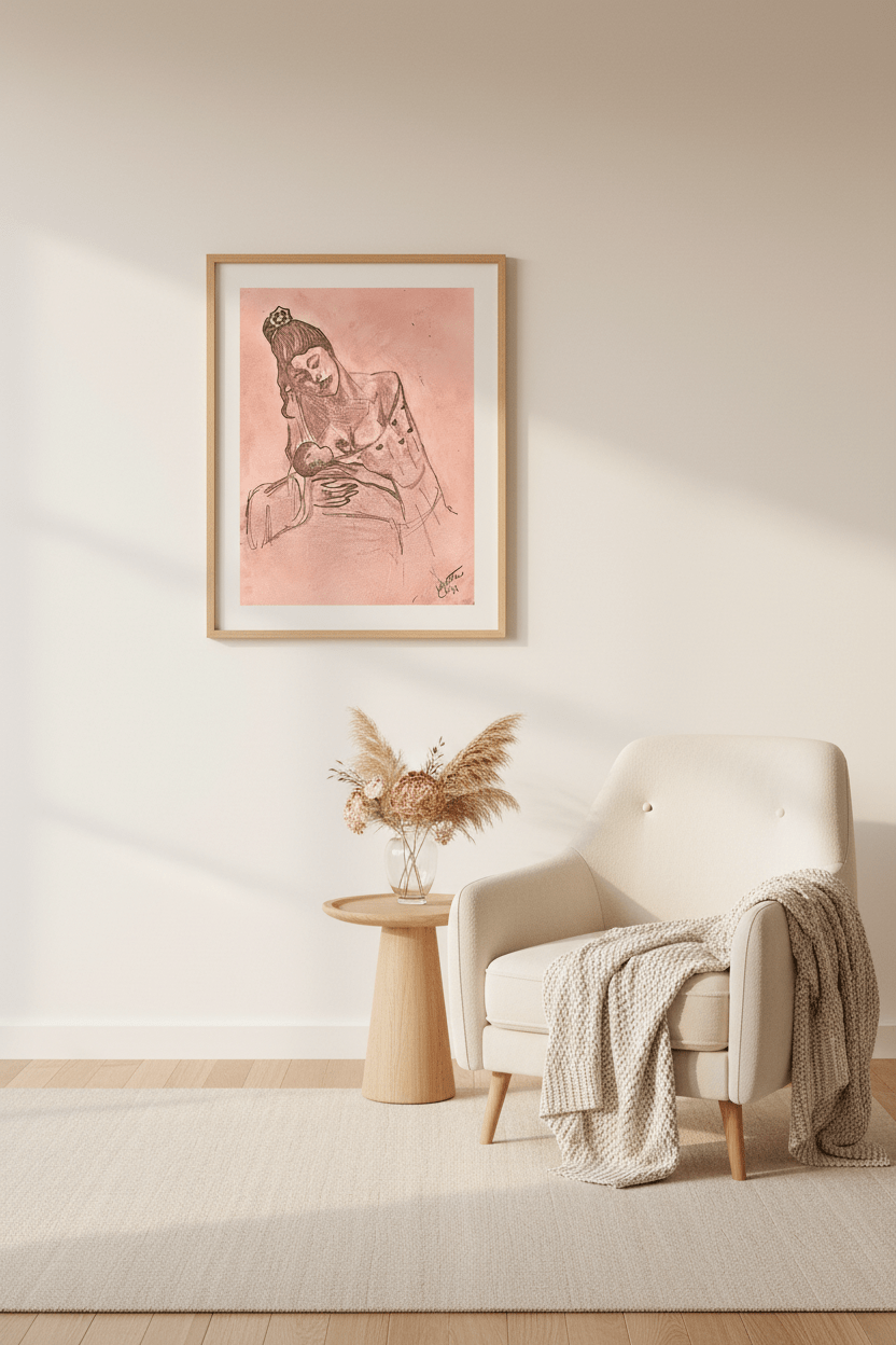 Maternity: A Reclamation | Classic Semi-Glossy Paper Poster - Livity Tree Art