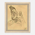 Maternity Reclaimed Framed Canvas - Livity Tree Art