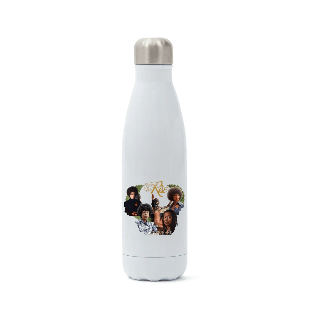 May We Rise Stainless Steel Bottle - Livity Tree Art