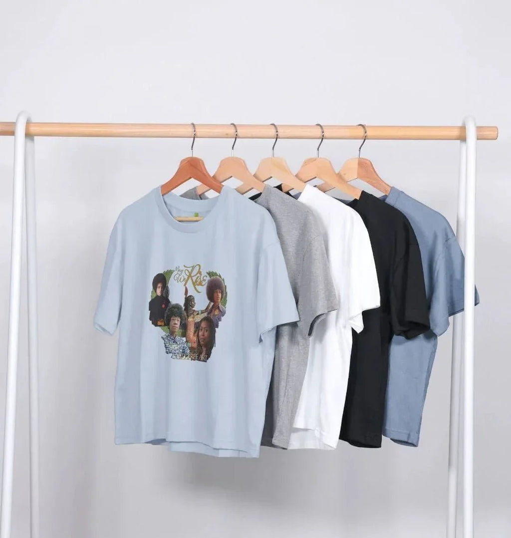 May We Rise Women's Boxy Tee - Livity Tree Art