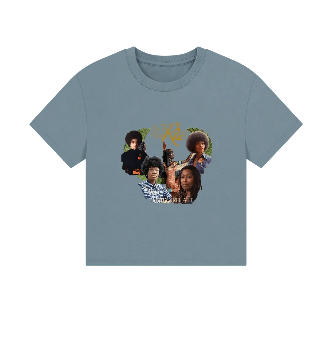 May We Rise Women's Boxy Tee - Livity Tree Art