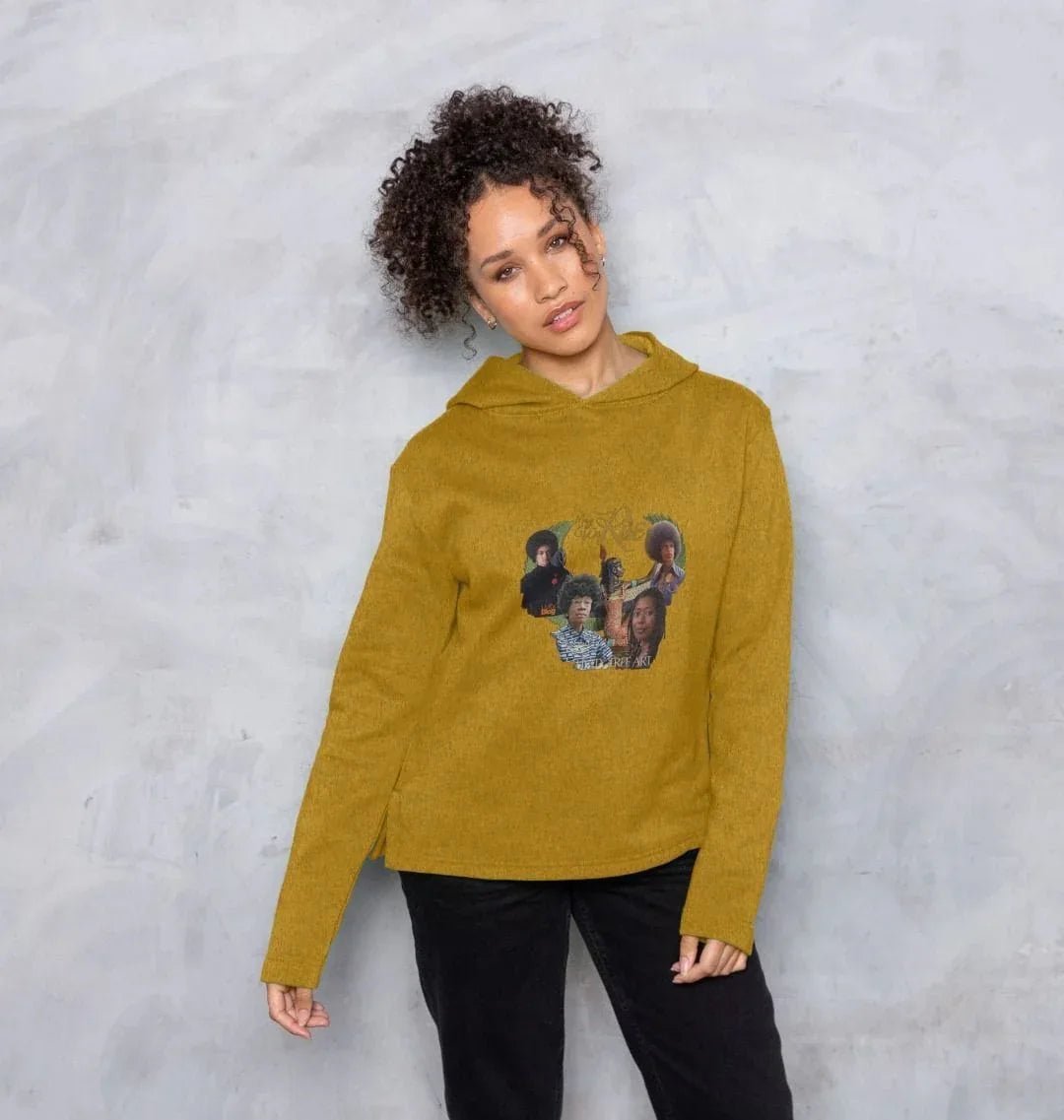 May We Rise Women's Relaxed Fit Hoodie - Livity Tree Art