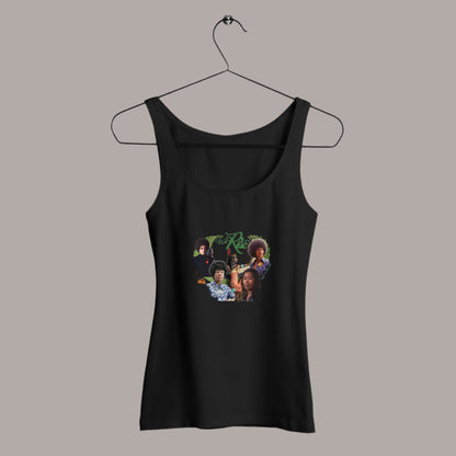 May We Rise MAAT Women's Organic Slim Fit Tank Top | Tree of Life Art - Tree of Life Art