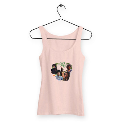 May We Rise MAAT Women's Organic Slim Fit Tank Top | Tree of Life Art - Tree of Life Art