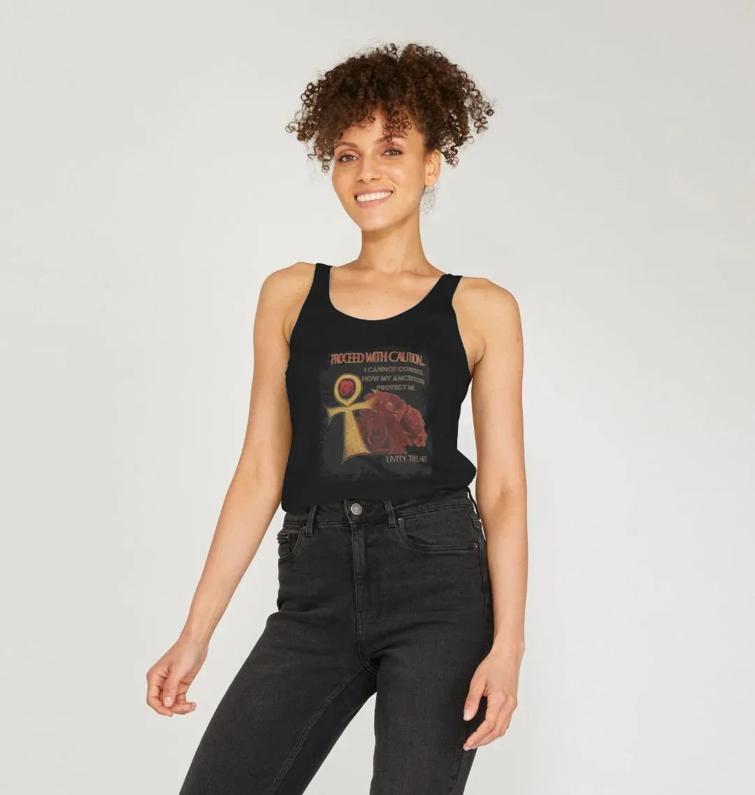 Ancestors Protection Women's Tank Top - Livity Tree Art