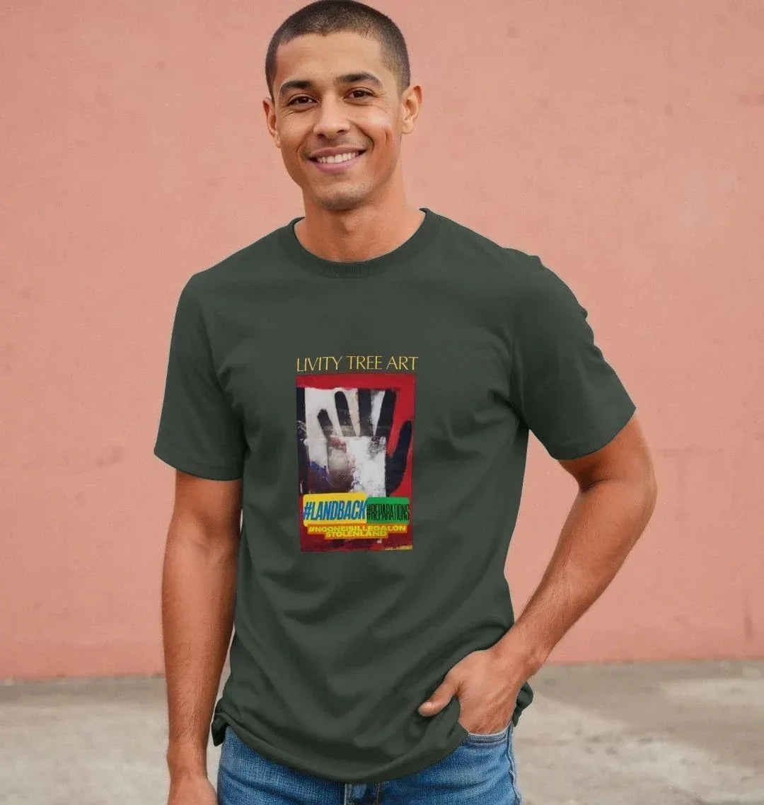 Aboriginal Indigenous Unity Plain T-shirt - Livity Tree Art