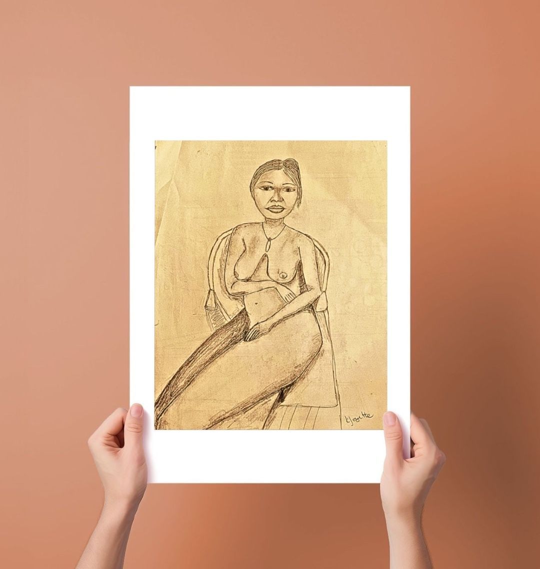 Kalinago Mother Art Print