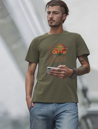 Reclaim Lightweight Unisex tee, front and back logo | Tree of Life Art