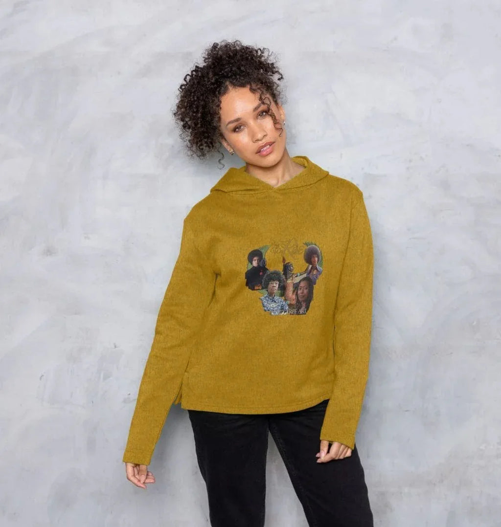 May We Rise Women's Relaxed Fit Hoodie - Livity Tree Art