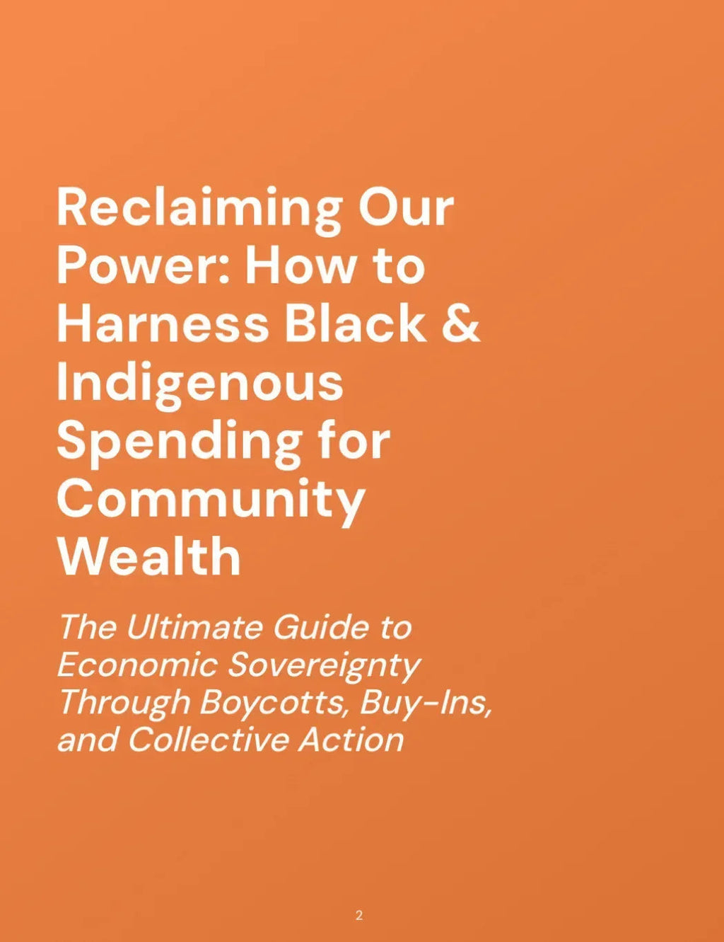 Reclaim Our Power Ebook - Livity Tree Art