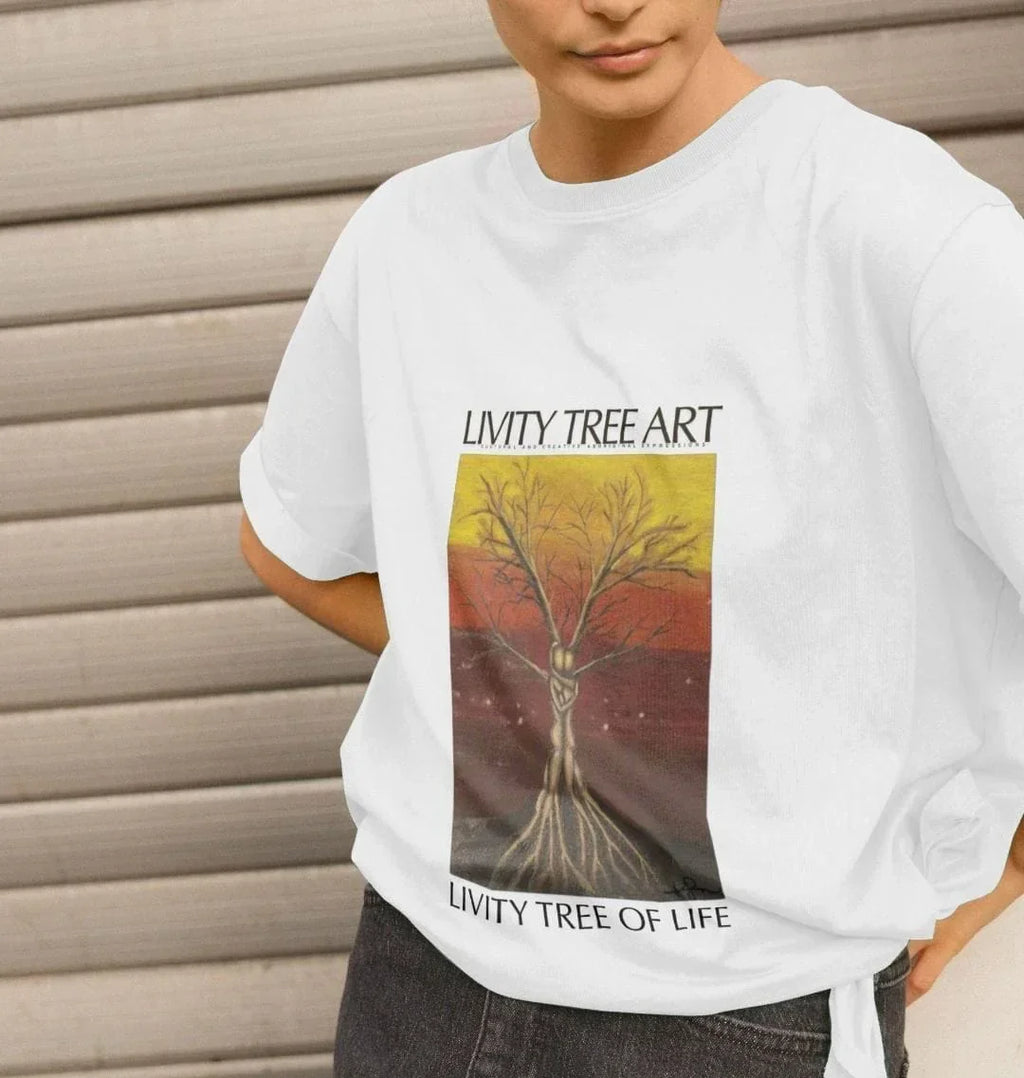 Livity Tree of Life Woman's Tee - Livity Tree Art