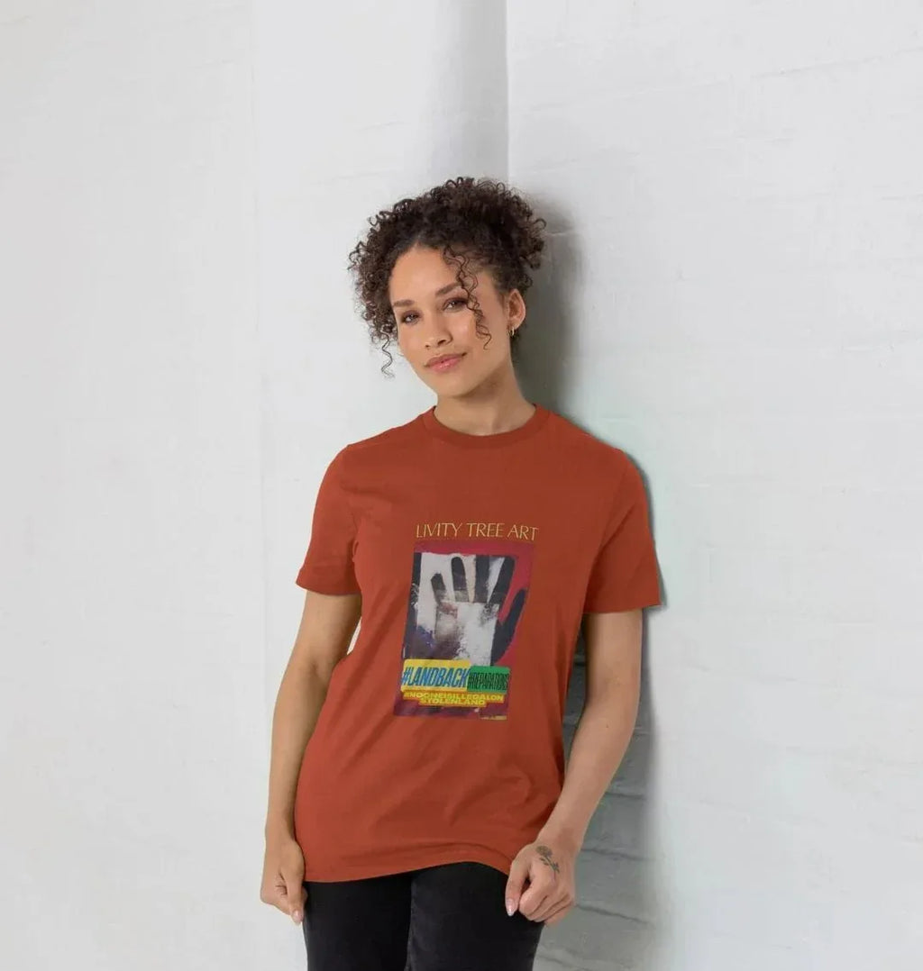 Aboriginal Indigenous Unity Plain T-shirt - Livity Tree Art