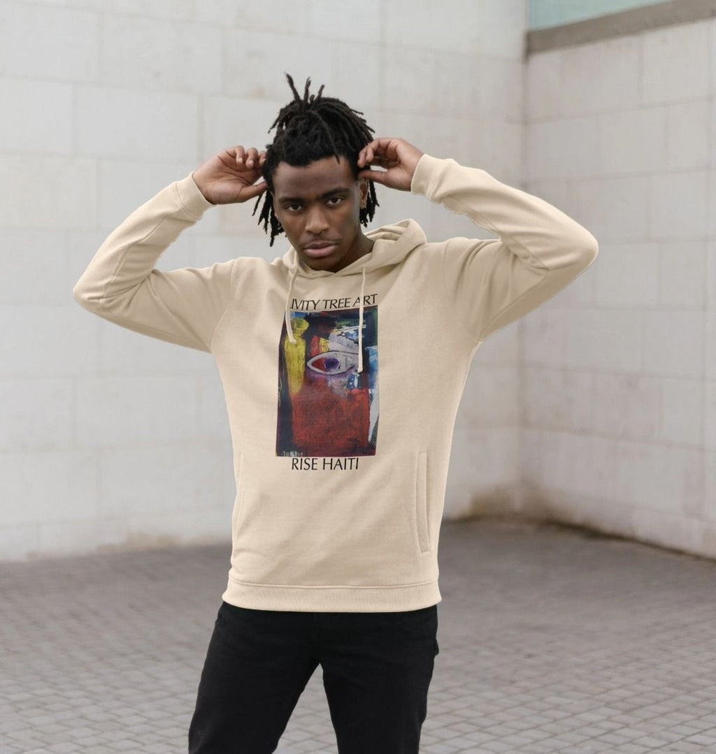 Rise Haiti Unisex Pullover Hoodie - Livity Tree Art