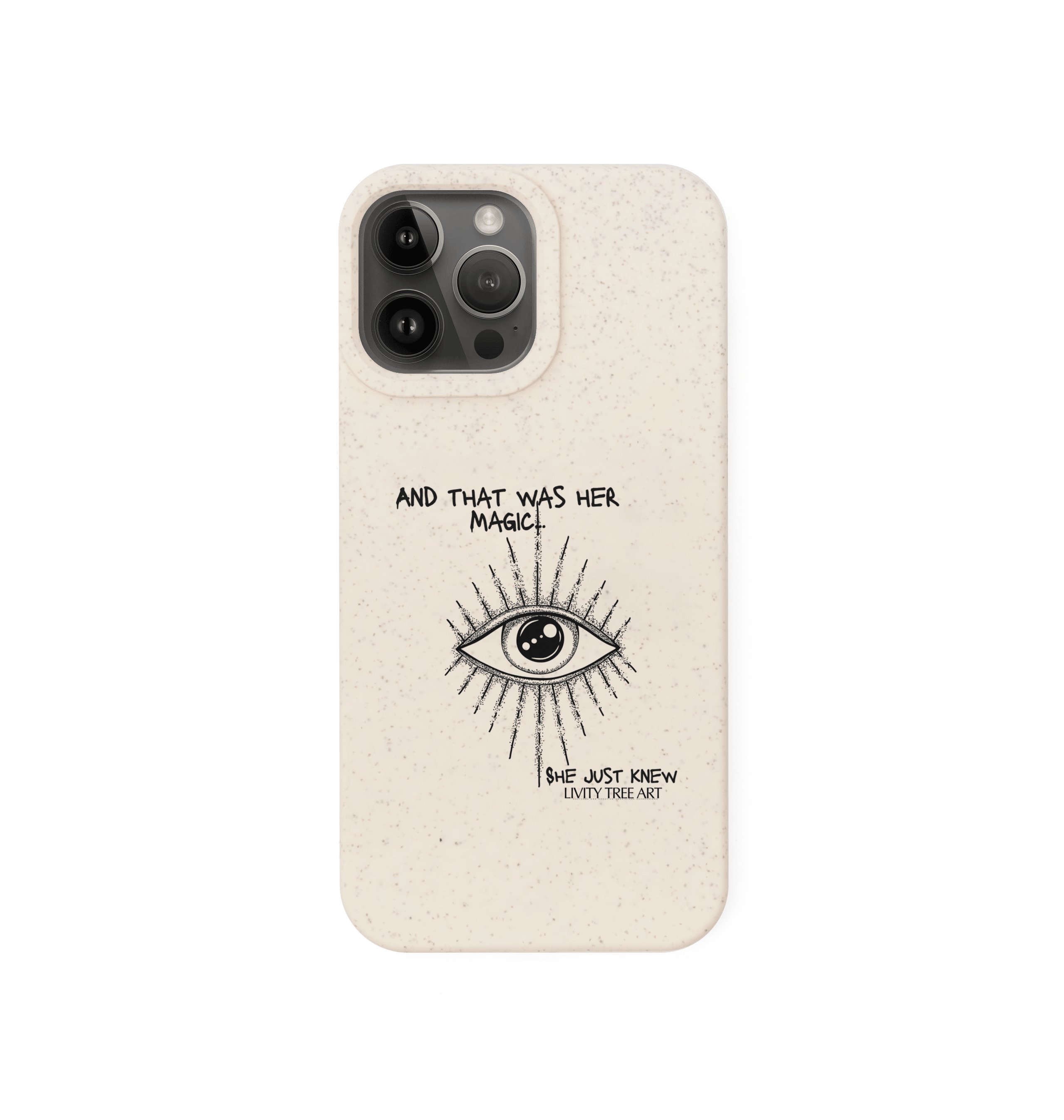 She Just Knew... Phone Case - Livity Tree Art