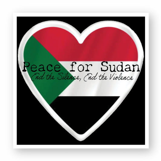 Peace for Sudan Premium Sticker | Tree of Life Art - Tree of Life Art