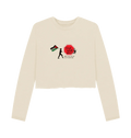 Stop War, Spread Love Palestine Women's Boxy Jumper - Livity Tree Art