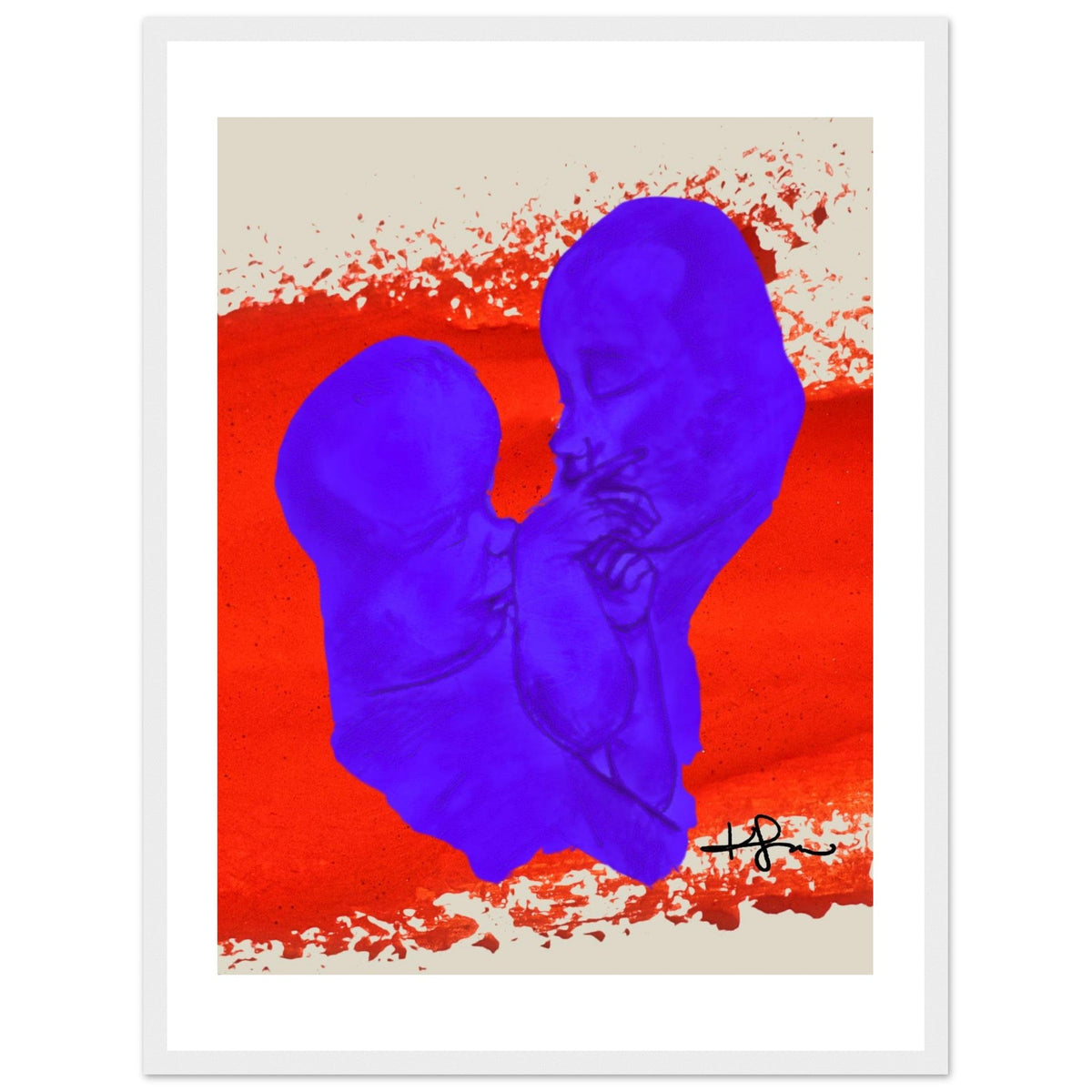 The Adaro and the Aunga Twins Fine Art Framed Poster - Livity Tree Art