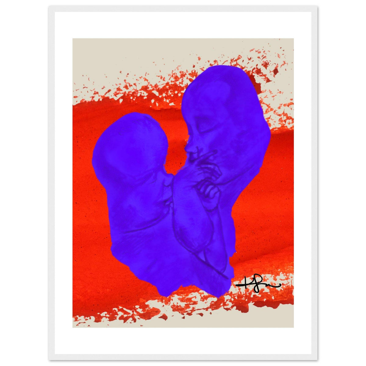 The Adaro and the Aunga Twins Fine Art Framed Poster - Livity Tree Art