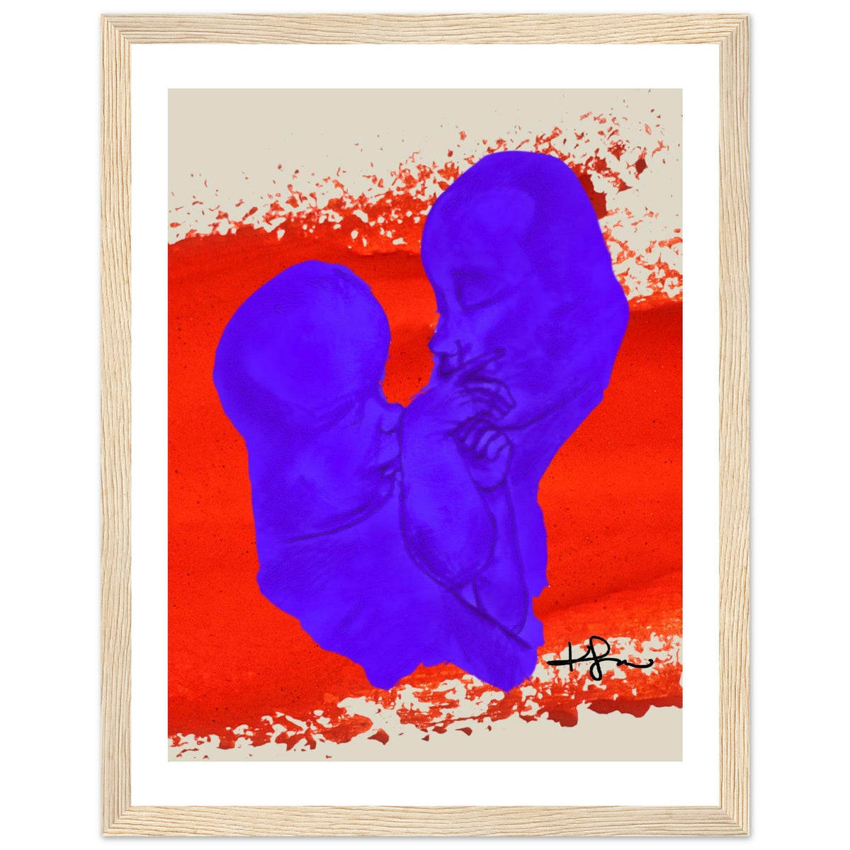 The Adaro and the Aunga Twins Fine Art Framed Poster - Livity Tree Art