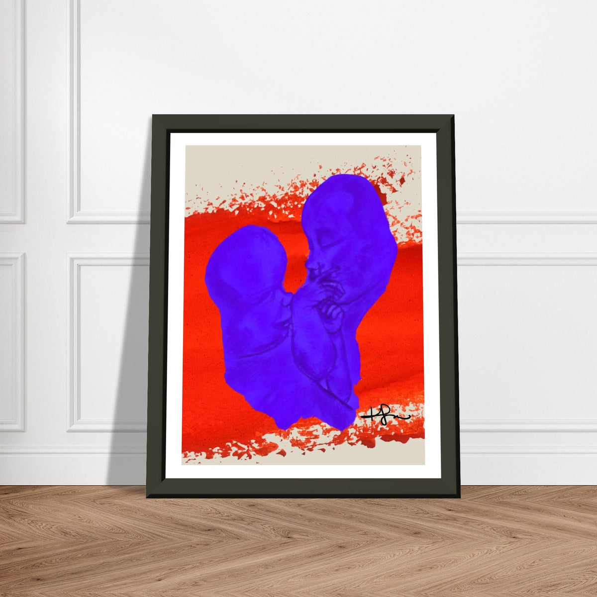 The Adaro and the Aunga Twins Fine Art Framed Poster - Livity Tree Art
